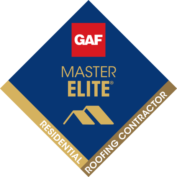 GAF Master Elite Residential Roofing Contractor certification badge